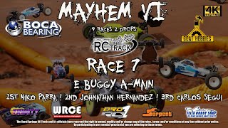 MAYHEM VI Race 7 | A-Main | E Buggy | May 19, 2024