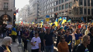 London Stands with Ukraine Protest