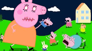 Zombie Apocalypse, Peppa Pig vs the sea of ​​Zombies!! | Peppa Pig Funny Animation