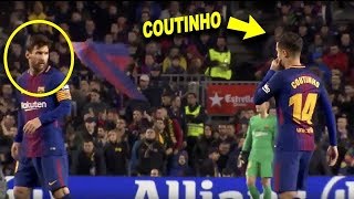 Look How Messi and Coutinho Combining Together ● Duo