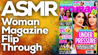 Relaxing ASMR Read Through: Exploring Woman Magazine,  Whispering & Page Flip, StevenAntonyASMR