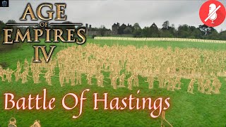 Age Of Empires 4 Walkthrough : Normans - 01 Battle of Hastings  [ PC Ultra | No Commentary ) 2021