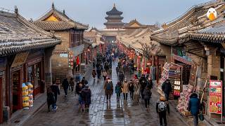 Pingyao, Shanxi🇨🇳 A 2,700-Year-Old Prosperous Medieval Town in China (4K UHD)