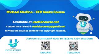 Michael Merlino   CTR Geeks Course (GET)