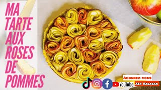 Ma tarte aux roses de pommes