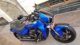 SUZUKI BOSS EDITION modified INTRUDER M1800RZ METALLIC BLUE/BLACK