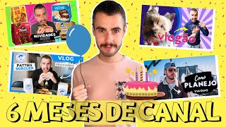 6 MESES DE CANAL - O QUE APRENDI ATÉ AQUI - JUST GOmes