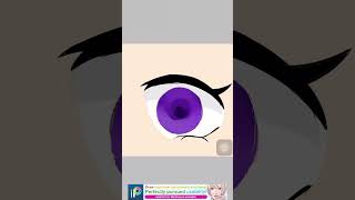 Ai Hoshinoko  eye drawing #edit #talkingangela #art #pinki #hoshinoko