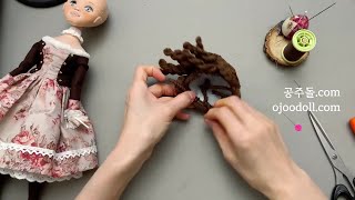 TUTORIAL_How to make a doll wig cap