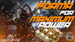 How to Use FORMA | Warframe Beginners Guide 2021