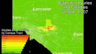 M6.8 Earthquake on the Cucamonga Fault (Ontario) | SCEC-VDO