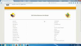 कॉलेज आवंटन के बाद फीस जमा कैसे करेl(DCE)(how to deposit fees after college allotment)