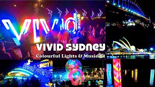 Vivid Sydney - Colourful Lights & Music V1