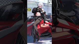 Nikke Goddess of Victory Drake Villain Racer Live Wallpaper