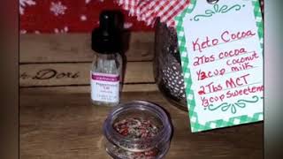 Keto Candy Cane Coco | National Coco Day December 13th