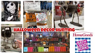 HOMEGOODS & BATH AND BODY WORKS HALLOWEEN SHOPPING 2022 | Vanessa Lopez