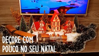 DECORAÇÃO DE NATAL DE UMA FORMA QUE VOCÊ NUNCA VIU | DECORE COM POUCO #03 - Decoração da Cau