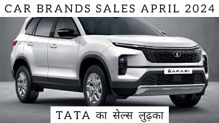 Top Selling Car Brands In India In April 2024 ! Car Guruji