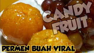 Candy fruit (permen buah)(tanghulu)asmr lagi viral