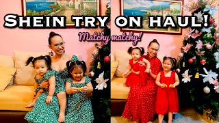 SHEIN Philippines Try On Haul: Matchy matchy with my girls! | DOCTOR VLOGGER