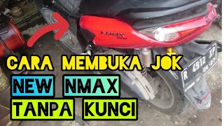 cara Membuka jok new nmax tanpa kunci