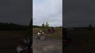 Honda Fourtrax hits jump