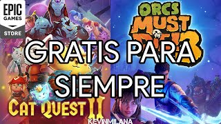 Juegos GRATIS Epic Games 2024 | Cat Quest II Y Orcs Must Die! 3