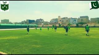 Karachi Public School The 4th Session KPS Football Training & Coaching 5th March2022 M.Younus Wasti