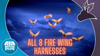 Tijmen | All 8 Lego Chima Fire Wing Harnesses | The Black Cloud