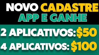 [NOVO Cadastre e Ganhe R$100] APLICATIVO PAGA CADASTRO GANHAR DINHEIRO/App Pagando Por Cadastro 2022