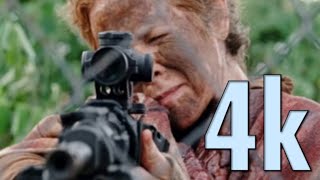 The Walking Dead S5 E1: The group escapes Terminus part 1 [4k 60fps]