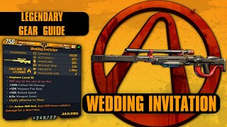 Borderlands 3 "Wedding Invitation" Legendary Gear Guide!