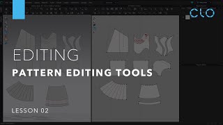 Beginner's Guide to CLO Part 2 Editing: Pattern Editing Tools (Lesson 2)