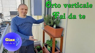 Orto verticale fai da te - tutorial