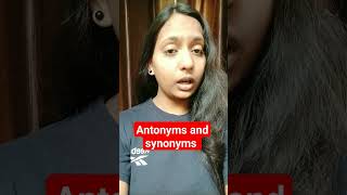 Antonyms and synonyms कैसे और कहाँ से पढ़ें? B.ed entrance exam #english #bedexam #shots #short