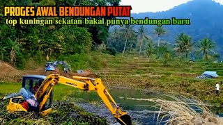 Melihat Proges Awal Pembangunan Bendungan Putat Kuningan Selatan