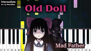 [Intermediate] 古い人形 Old Doll - Mad Father & Ib | Piano Tutorial