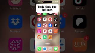 Iphone hack for girls 💋💋💋 #iphonetricks #iphonehiddenfeatures #iphonetips