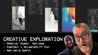 Creative Exploration - Ep 31 - ComfyUI + AnimateDiff with MatisseTec!