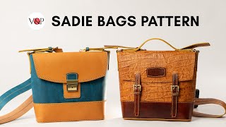 How to Make  the Sadie Bag (Link to Patterns in Description)