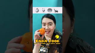 food emoji challenge #shorts