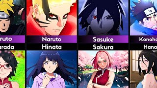 Couples Of Boruto Characters