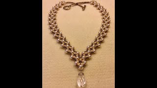 Dressy Diamonds Necklace Tutorial