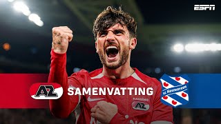 🇮🇪 TROY PARROTT maakt er 4️⃣ in duel met TIEN DOELPUNTEN 🍿 | Samenvatting AZ - sc Heerenveen