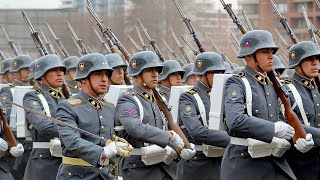 Escuela Militar - Himno Ejercito de Chile y Desfile (Juramento a la Bandera) 2023 (4K-HD)