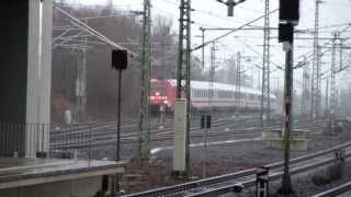 Zugdurchfahrt - DB IC 101-010-7 BR 101 010-7 durch Berlin Südkreuz