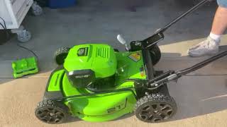 Review of Battery Operated Self Propelled Lawnmower