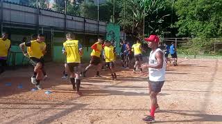 treino futebol ( pré aquecimento)