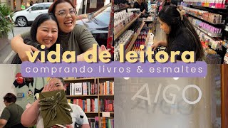 rolê na liberdade, conhecendo uma nova livraria em SP & fazendo comprinhas | Aya