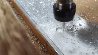 AVIDCNC Cutting aluminum. part1